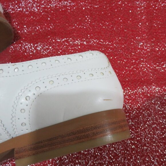 BOGO Blake Scott KATE White Oxford Loafers (Pedro Garcia Vibes!!) lace up 7.5 - Picture 10 of 12